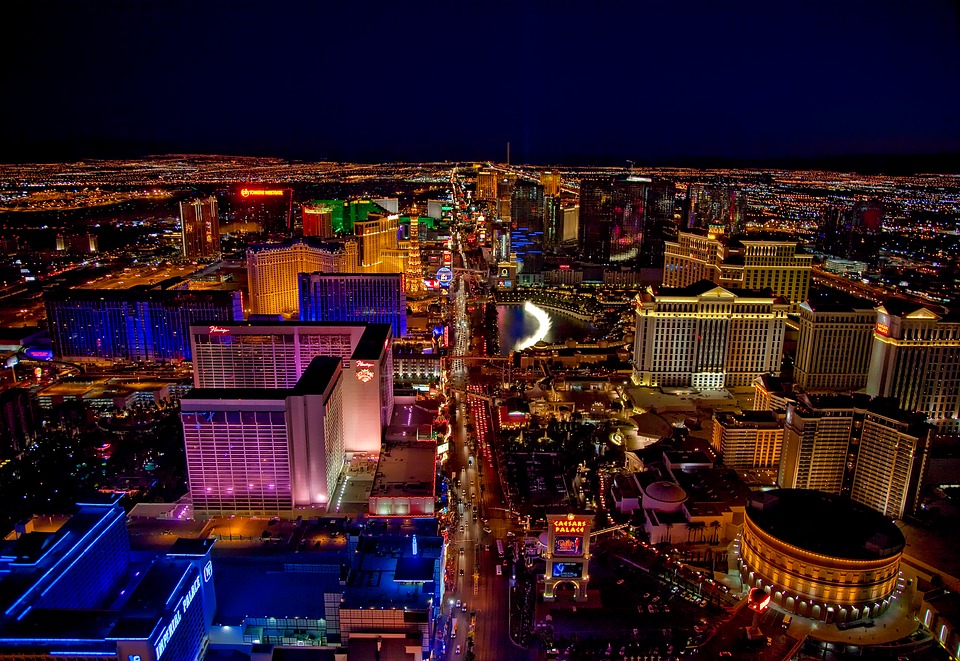 Las Vegas City bei Nacht